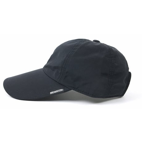 FI-02　 ウォータープルーフフィッシングCAP BIGWATCH  ブラック