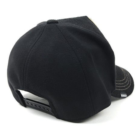 CB-01　ヘンプコットンワッペンCAP BIGWATCH　オールブラック