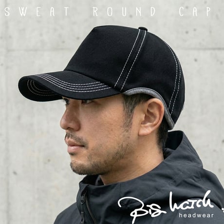 CPR-03　ラウンド スウェットキャップ BIGWATCH  ブラック