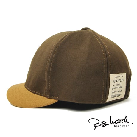C-25  アンパイアCAP BIGWATCH  カーキ/ベージュ