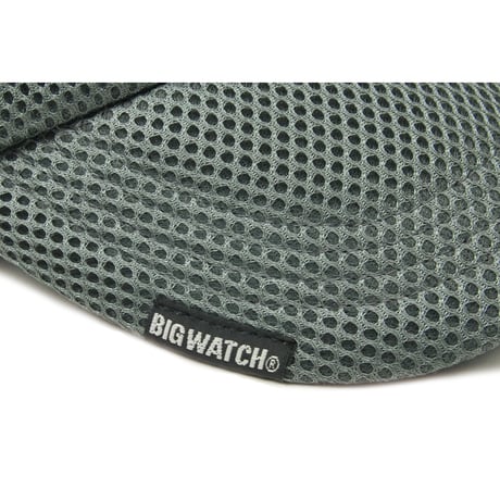 CPMG-04R　  無地ラウンドスポーツキャップ BIGWATCH 　グレー