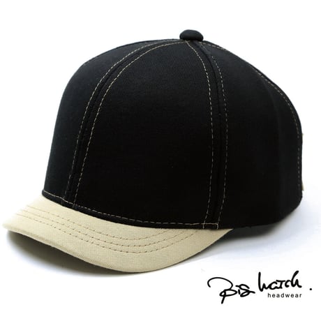 C-24　 アンパイアCAP BIGWATCH 　ブラック/ベージュ