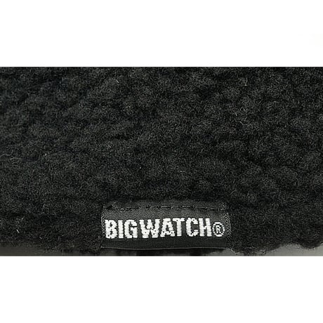 大きいサイズ 帽子 ボア生地 バケットハット  ブラック 黒 BIGWATCH  ボア  HA-39 バケットハット  秋冬用 男女兼用