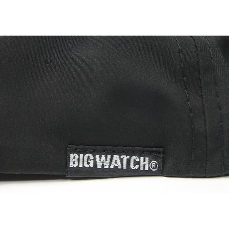 JCP-01　撥水5パネルキャップ BIGWATCH　ブラック