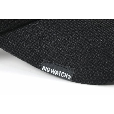 CPH-09　ガレージヘンプキャップBIGWATCH　オールブラック