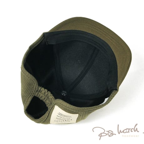 C-37R ラウンドサーマルアンパイア CAP カーキ BIGWATCH