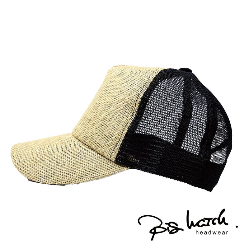 大きいサイズ BIGWATCH 無地 ヘンプキャップ ベージュ CPM-26