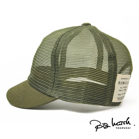 C-33 オールメッシュ CAP BIGWATCH カーキ