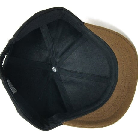 C-26  アンパイアCAP BIGWATCH  ブラック/カーキ