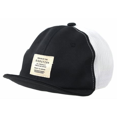 UCPM-02　 ブリッジCAP BIGWATCH 　ブラック /ホワイト
