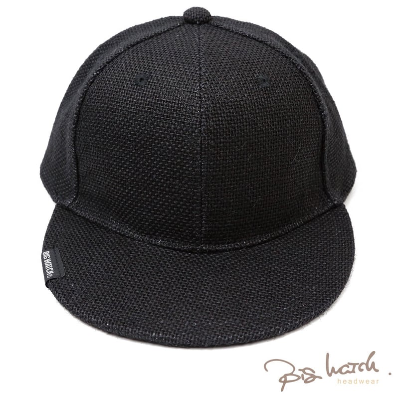 BBM-06 無地BB ヘンプ キャップ BIGWATCH ブラック | BIGWATCH o BBM-06 無地BB ヘンプ キャップ BIGWATCH ブラック | BIGWATCH o