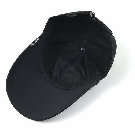 FI-02　 ウォータープルーフフィッシングCAP BIGWATCH  ブラック
