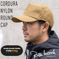 CPR-18　コーデュラナイロンラウンドキャップ BIGWATCH ベージュ