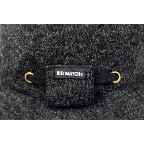 FHA-02   フランネルハットBIGWATCH  チャコールグレー