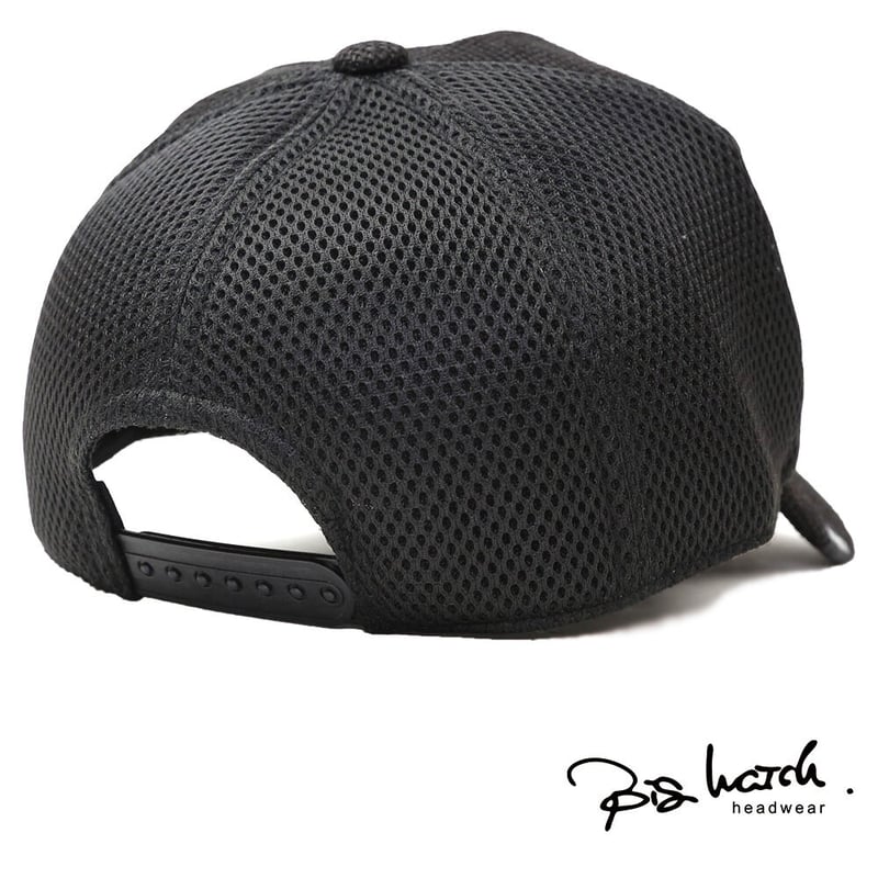 CPMCT-04 無地ヘンプメッシュ CAP BIGWATCH オールブラック CPMCT-04 無地ヘンプメッシュ CAP BIGWATCH オールブラック