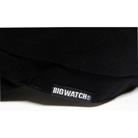 DCP-01   スウェット コットン ワークキャップBIGWATCH  ブラック