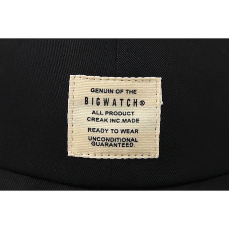 UCPM-02　 ブリッジCAP BIGWATCH 　ブラック /ホワイト