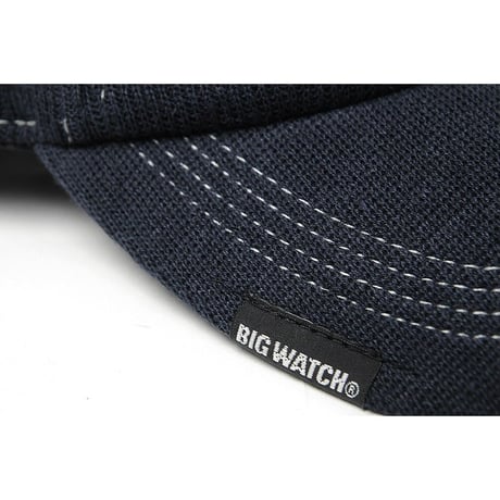 CP-38 無地ヘンプニットコットンキャップBIGWATCH ネイビー（紺）