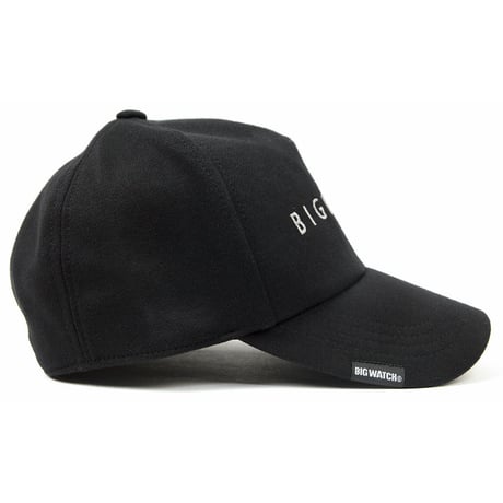C-01　コットンCAP BIGWATCH　ブラック