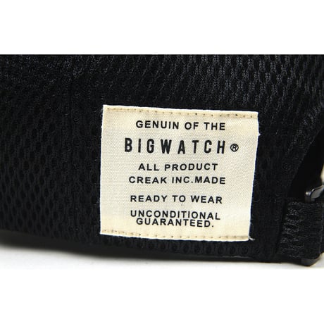 C-09　  アンパイアメッシュキャップ BIGWATCH 　ブラック