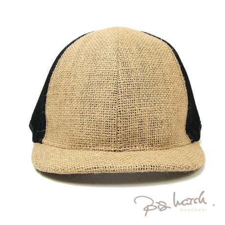 C-40R ヘンプメッシュアンパイア CAP ベージュ BIGWATCH