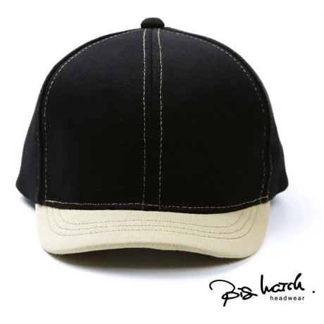 C-24　 アンパイアCAP BIGWATCH 　ブラック/ベージュ
