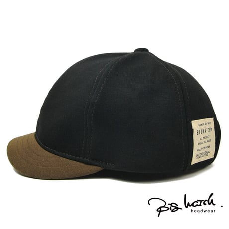 C-26  アンパイアCAP BIGWATCH  ブラック/カーキ
