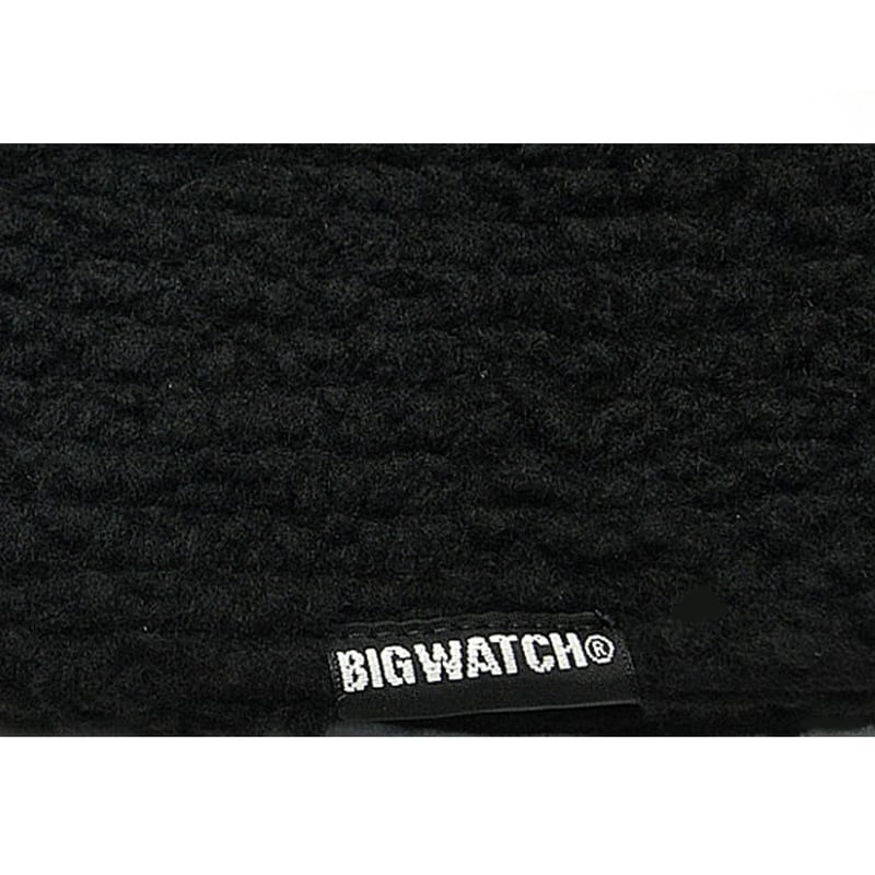 大きいサイズ 帽子 ボア生地 ハット ブラック 黒 BIGWATCH ボア