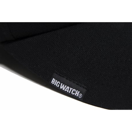 C-02　 無地スウェットCAP BIGWATCH 　ブラック