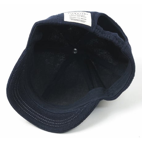 C-16　 ヘンプニットアンパイアCAP BIGWATCH 　ネイビー