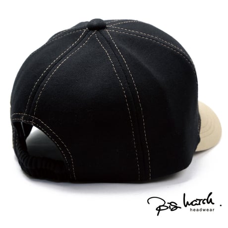 C-24　 アンパイアCAP BIGWATCH 　ブラック/ベージュ