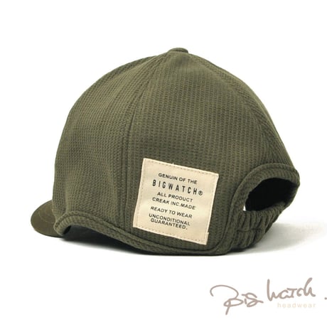 C-37R ラウンドサーマルアンパイア CAP カーキ BIGWATCH