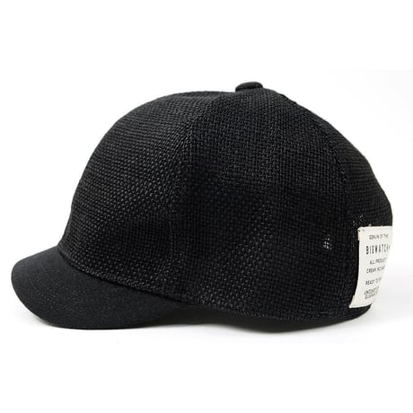 C-08　 アンパイアヘンプコットンCAP BIGWATCH 　ブラック