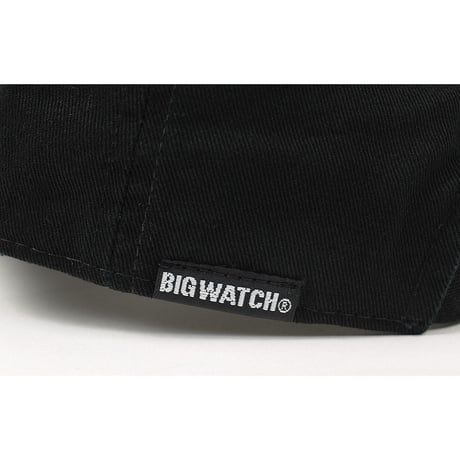 TCP-01　コットン　ローキャップBIGWATCH　ブラック