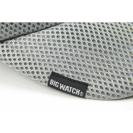 CPMG-09R　  無地ラウンドスポーツキャップ BIGWATCH 　ライトグレー