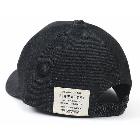 C-10　 デニムアンパイアCAP BIGWATCH 　ブラック