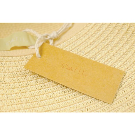 SM002 スミル smill バックリボンペーパーハット