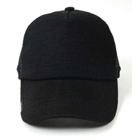 CPM-09R    無地 ヘンプ ラウンドCAP BIGWATCH   オールブラック
