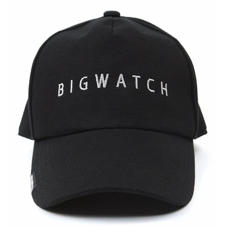 C-01　コットンCAP BIGWATCH　ブラック