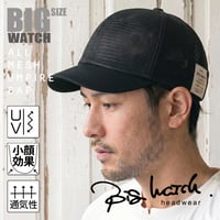 C-32 オールメッシュ CAP BIGWATCH ブラック