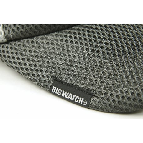 CPMG-14R　  無地ラウンドスポーツキャップ BIGWATCH 　グレー/ライトグレー
