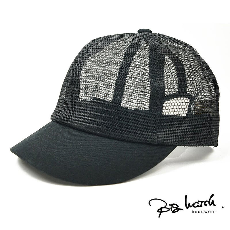 C-32 オールメッシュ CAP BIGWATCH ブラック | BIGWATCH offic