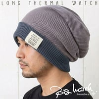 LP-13  ロング サーマル BIGWATCH   ネイビー/グレー/ブラック
