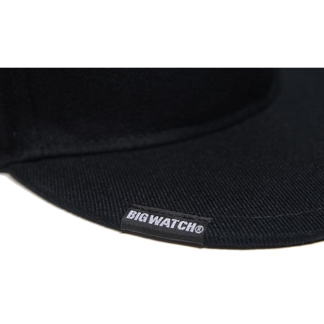 BBM-01　無地BBキャップ BIGWATCH   ブラック