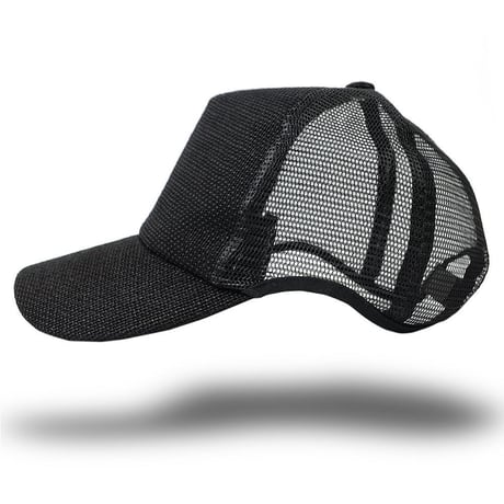 CPM-09R    無地 ヘンプ ラウンドCAP BIGWATCH   オールブラック