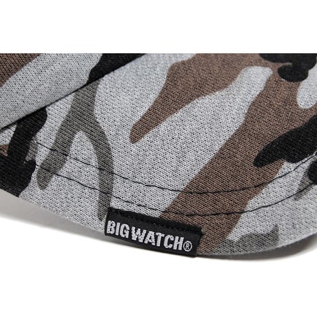 SBH-06　 カモ柄サンバイザーBIGWATCH     グレーカモ