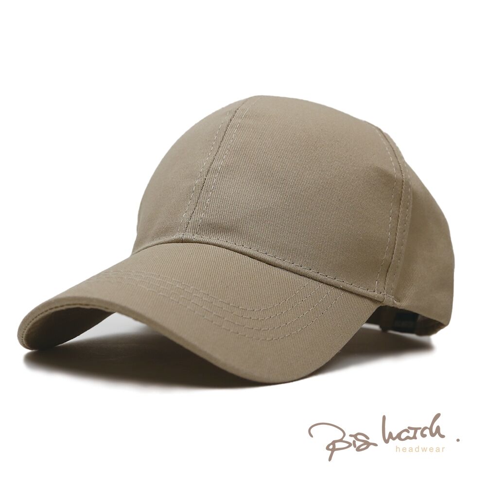 大きいサイズ 帽子 レディース 無地 6パネルキャップ