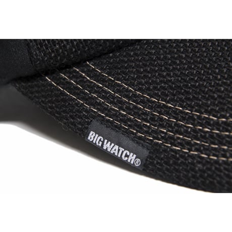 CPMCT-01N　 無地ヘンプコットンCAP BIGWATCH　ロングVer.    オールブラック
