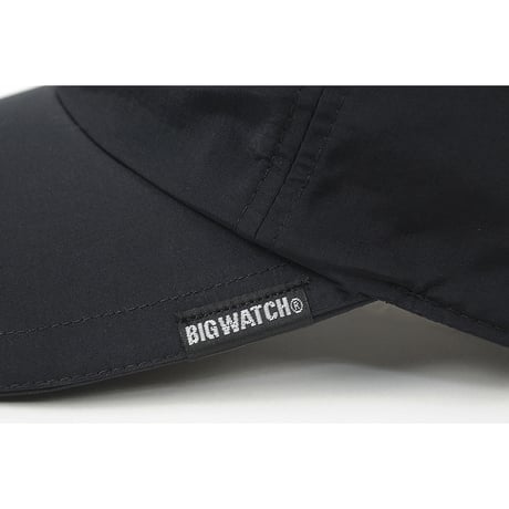 FI-02　 ウォータープルーフフィッシングCAP BIGWATCH  ブラック