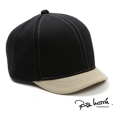 C-24　 アンパイアCAP BIGWATCH 　ブラック/ベージュ
